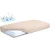 BABYMATEX BABYMATEX Prostěradlo nepromokavé 60x120 cm béžové