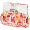 T-TOMI Ortopedické abdukční kalhotky - suchý zip Pink alphabet (5-9kg)