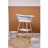 Bebe-Jou Sada vaničky Sense Light Grey a stojanu Sense White
