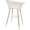 Bebe-Jou Sada vaničky Sense Light Oat a stojanu Sense White