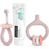 SUAVINEX | SADA pro ústní hygienu - růžová