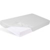 BABYMATEX BABYMATEX Prostěradlo nepromokavé s gumičkou Bamboo světle šedé 60x120 cm