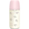 SUAVINEX | Láhev sklo POETRY 240 ml fyziologická SX PRO +3 MF - modrá