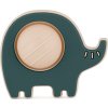 PETITEMARS PETITE&MARS Hračka silikonová Elephant Edwin Misty Green 6m+