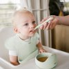 BABYONO BABYONO Miska silikonová s přísavkou - sage 6m+