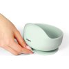 BABYONO BABYONO Miska silikonová s přísavkou - sage 6m+