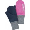 ESITO | Palcové rukavice softshell melírové (Velikost 3 - 5 let)