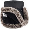 PETITEMARS PETITE&MARS Set zimní fusak Arctic 4v1 + rukavice na kočárek Furry Forever Black