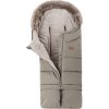 PETITEMARS PETITE&MARS Set zimní fusak Arctic 4v1 + rukavice na kočárek Furry Mocha Mousse