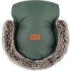 PETITEMARS PETITE&MARS Set zimní fusak Arctic 4v1 + rukavice na kočárek Furry Veritable Khaki