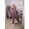 Little Angel Čepice hřejivá - sv.růžový melír (Velikost 3 | 42-44 cm)