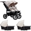 tfk Tfk set duo2 frame 2025 - air wheel carrycot + seat black (Varianta black)