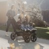 Tfk Tfk set duo2 frame 2025 - air chamber wheel + carrycot black (Varianta Tfk set duo2 frame 2025 - air chamber wheel + carrycot black)