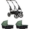 Tfk Tfk set duo2 frame 2025 - air chamber wheel + carrycot black (Varianta Tfk set duo2 frame 2025 - air chamber wheel + carrycot black)