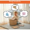ZOPA Pěnová podložka Puzzle 30x30 cm 9ks (Varianta Animals)
