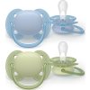 PHILIPS AVENT Philips AVENT Šidítko Ultrasoft Premium 0-6m chlapec, 2 ks