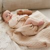 BABYONO BABYONO Deka z merino vlny 75 x 100 cm light beige 0m+