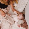 BABYONO BABYONO Deka z merino vlny 75 x 100 cm light beige 0m+