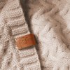 BABYONO BABYONO Deka z merino vlny 75 x 100 cm light beige 0m+
