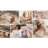 BABYONO BABYONO Deka z merino vlny 75 x 100 cm light beige 0m+