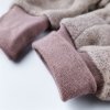 Little Angel overal FLEECE BAMBUS Outlast® - hnědý melír/oříšková (Velikost 74)