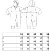 Little Angel overal FLEECE BAMBUS Outlast® - hnědý melír/oříšková (Velikost 74)