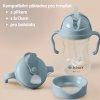 Univerzální sada na pití 3v1, 240 ml - růžová