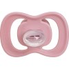 Dudlíky silikonové 0-6m, 2ks - berry/blush