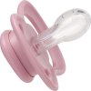 Dudlíky silikonové 0-6m, 2ks - berry/blush