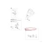 caster assembly thule urban glide 2 1