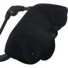 ESITO | Rukávník ke kočárku Magna Black / Black - 45 x 53 cm