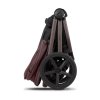 Venicci Upline 2 Burgundy SE Seat Unit Folded Side Profile
