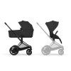 CYBEX PRIAM 5 Comfort Matt Black 2V1 black.