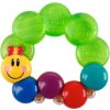 Baby Einstein Kousátko plněné vodou Teether-pillar™ zelená 3m+