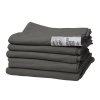 LODGER Swaddler Solid 70 x 70 cm Carbon