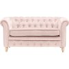 Kids Concept Pohovka Chesterfield Velvet Light Pink