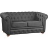 Kids Concept Pohovka Chesterfield Dark Grey