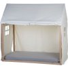 Childhome Textilní potah Tipi White na rám postele Domek 70x140cm