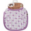 xkko bmb burp cloth little stars lilac m