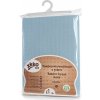 Bambusové prostěradlo s gumou XKKO BMB 120x60 - Baby Blue