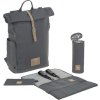 LÄSSIG FAMILY LÄSSIG Green Label Rolltop Backpack anthracite (Varianta LÄSSIG Green Label Rolltop Backpack anthracite)
