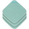 Lässig 4babies                                                                   Muslin Washcloth Set 3 pcs anthracite