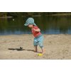 Little Angel kšiltovka tenká pirát Outlast® - šedý melír (Velikost 2 | 39-41 cm)