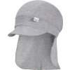 Little Angel kšiltovka tenká pirát Outlast® - šedý melír (Velikost 2 | 39-41 cm)