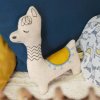 Lässig 4babies Knitted Toy with Rattle Garden Explorer snail blue