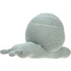 Lässig 4babies Knitted Toy with Rattle Garden Explorer snail blue