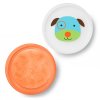 Skip Hop Zoo Talířky protiskluzové 2 kusy Pejsek 6m+