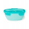 Skip Hop Miska s lžičkou v ochranném pouzdře Easy Serve Teal 240ml, 3m+