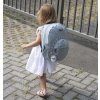 Childhome Dětský batoh Kids School Backpack Grey Off White