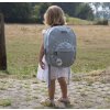 Childhome Dětský batoh Kids School Backpack Grey Off White